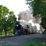 N&W Class J #611 Northbound at Nokesville, Va - June 1, 2016