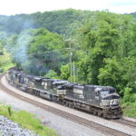 Eastbound Freight Train - Front Royal, Virginia - July 5, 2016