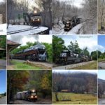 The images from the Norfolk Southern B-Line 2017 Calendar