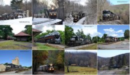 The images from the Norfolk Southern B-Line 2017 Calendar