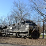 NS D9-44CW #9170 leads train M3R east near Markham, Va on 3/5/2017