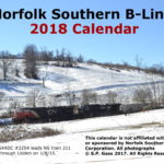 Norfolk Southern B-Line 2018 Calendar