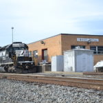 Norfolk Southern SD40-2 in Front Royal, Virginia on 4/22/2018.