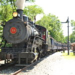 Wilmington and Western #58 Preparting to Depart Greenbank station on 6/17/2018.