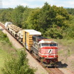 NS train 054 led by NS SD60E #5642 heads east through Wellington, VA on 8/31/2018.