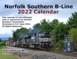 2022 NS Train Calendar