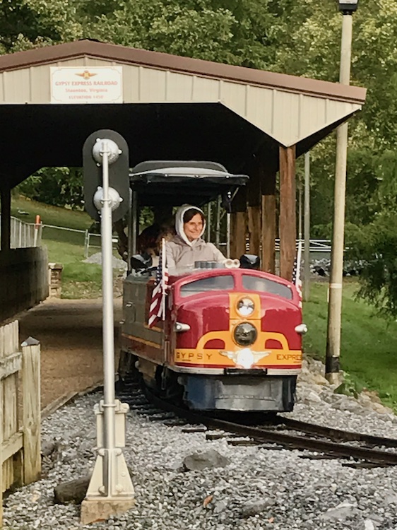 The Gypsy Hill Express train on 9/24/2022