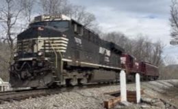 Norfolk Southern geometry train